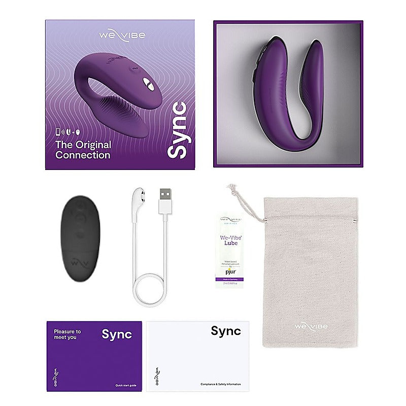 We Vibe Sync 2 App Control Couples Vibrator with Remote and Adjustable Fit - Sex Toys For Couples