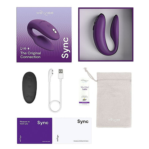 We Vibe Sync 2 App Control Couples Vibrator with Remote and Adjustable Fit - Sex Toys For Couples