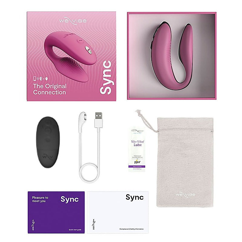 We Vibe Sync 2 App Control Couples Vibrator with Remote and Adjustable Fit - Sex Toys For Couples