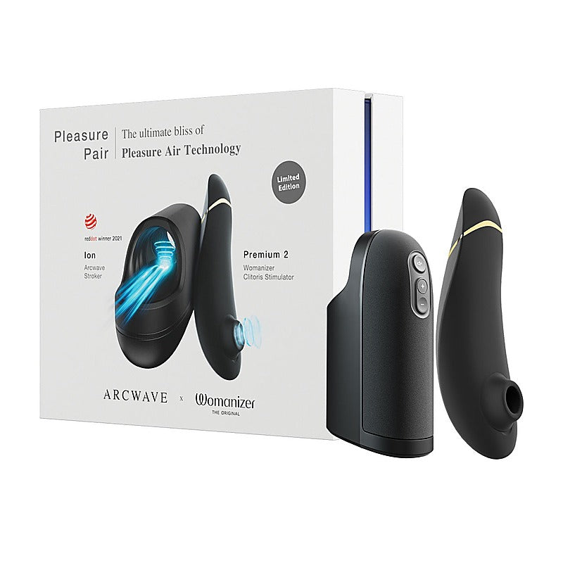 Pleasure Pair Arcwave Ion & Womanizer Premium 2 - Masturbators and Strokers
