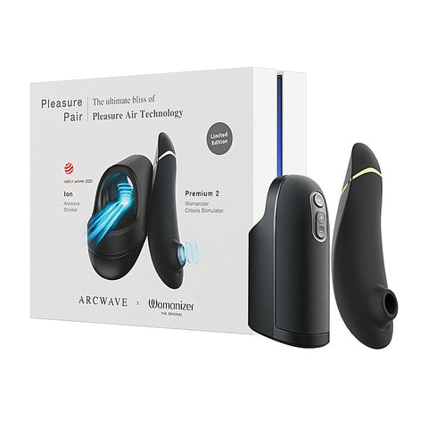 Pleasure Pair Arcwave Ion & Womanizer Premium 2 - Masturbators and Strokers
