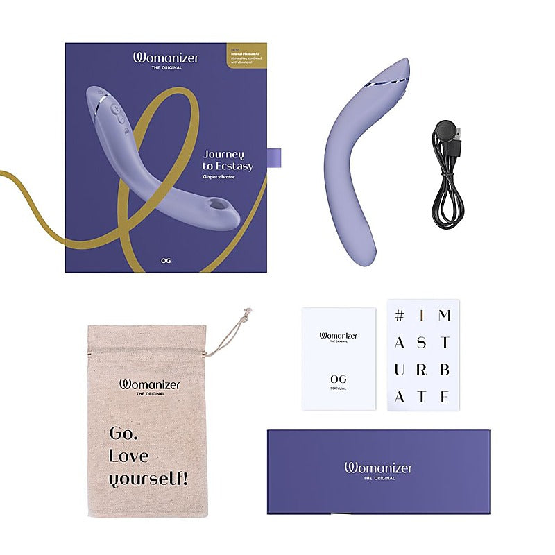 Womanizer OG Pleasure Air G-spot Vibrator by Love Honey - G-Spot Vibrators
