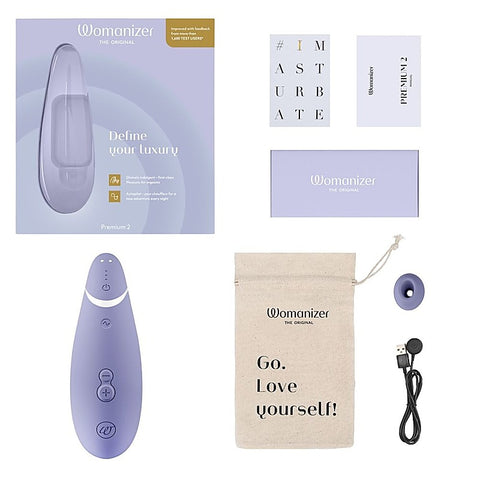 Womanizer 2 Air Pulse Clitoral Stimulator - Clit Ticklers and Pulsators