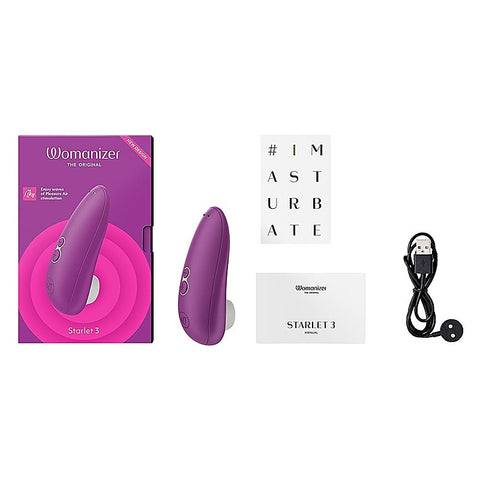 Womanizer Starlet 3 Air Pulse Clitoral Massager - Clit Ticklers and Pulsators