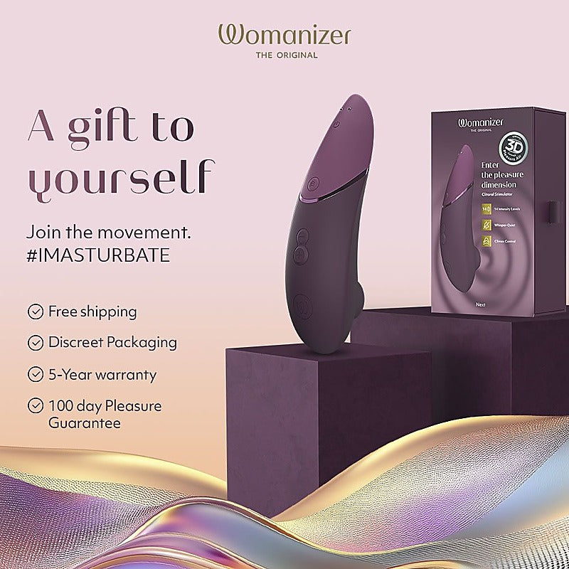 Womanizer Next 3D Pleasure Air Clitoral Stimulator - Clit Ticklers and Pulsators