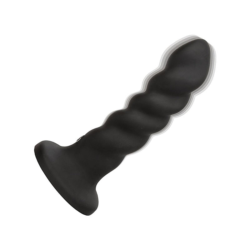 Onyxxx Rechargeable Rippled Anal Probe by California Exotics - Butt Plugs
