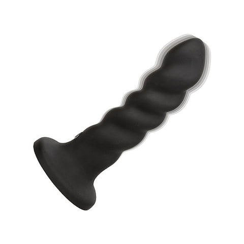 Onyxxx Rechargeable Rippled Anal Probe by California Exotics - Butt Plugs