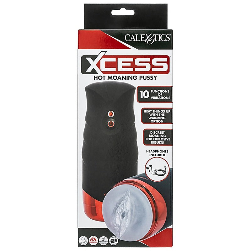 Xcess Hot Moaning Pussy Masturbator by California Exotics - Masturbators and Strokers