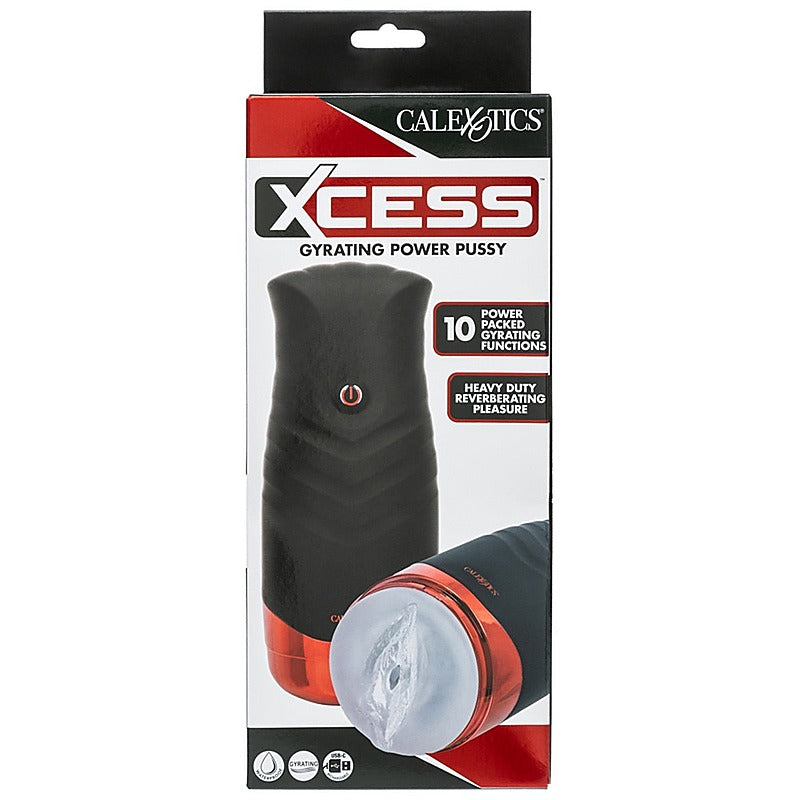 Xcess Gyrating Power Pussy Stroker by California Exotics - Masturbators and Strokers