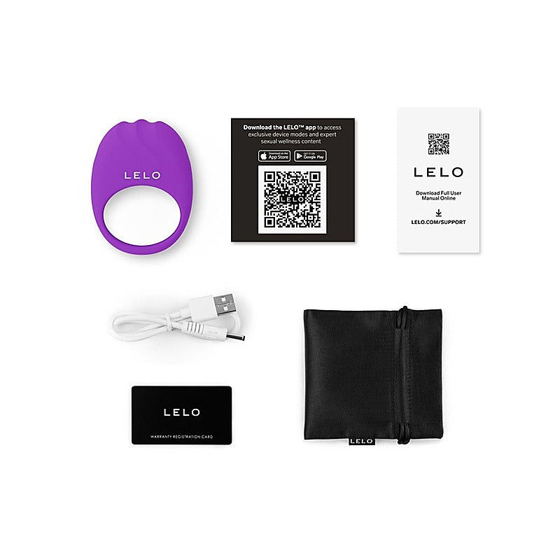 Lelo Lifeguard Originals Vibrating Cock Ring with 8 Vibration Modes - Vibrating Cock Rings