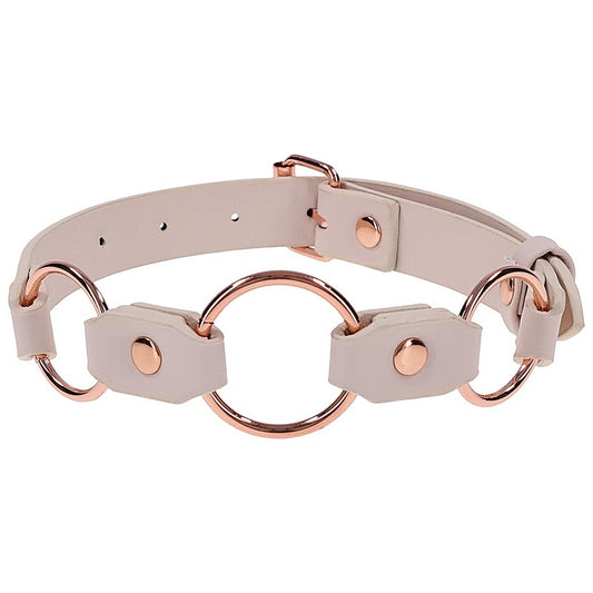 Peaches 'n CreaMe Ring Day Collar by Sportsheets - Collars and Leads