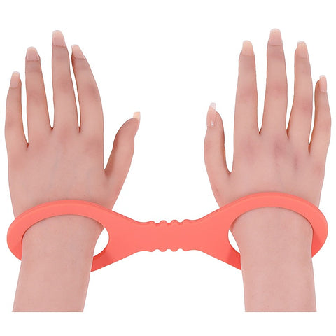 Peaches 'n CreaMe Silicone Cuffs by Sportsheets - Cuffs And Restraints