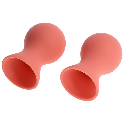 Peaches 'n CreaMe Silicone Nipple Suckers by Sportsheets - Nipple and Clit Clamps