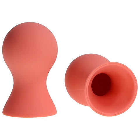 Peaches 'n CreaMe Silicone Nipple Suckers by Sportsheets - Nipple and Clit Clamps