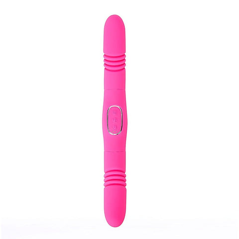Maia Toys ZENA USB Rechargeable Double Ended Thrusting Vibrator Dual G Spot - Double Ender