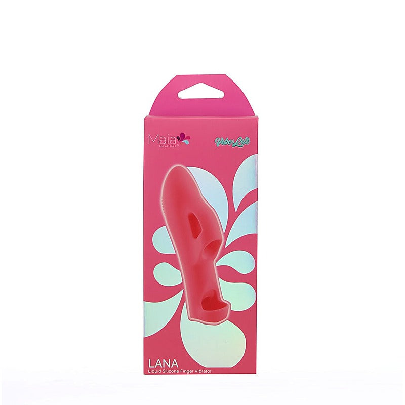 Maia Toys Maia LANA USB Rechargeable Finger Stimulator Liquid Silicone - Finger and Tongue Vibrators