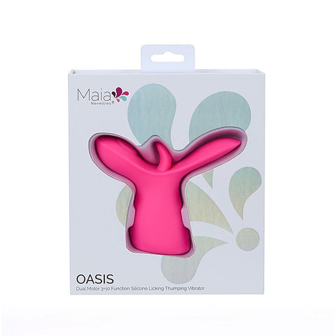 Maia Toys Maia OASIS Dual Motor Licking & Thumping Stimulator - G-Spot Vibrators
