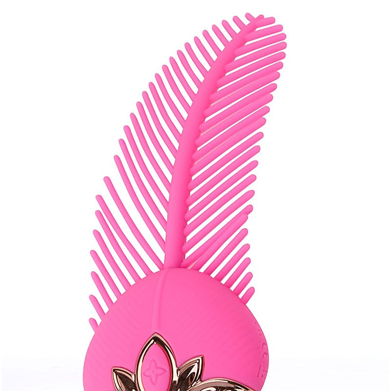 Maia Toys Maia RAYNE USB Rechargeable Vibrator with Feather Stimulation - Personal Massagers