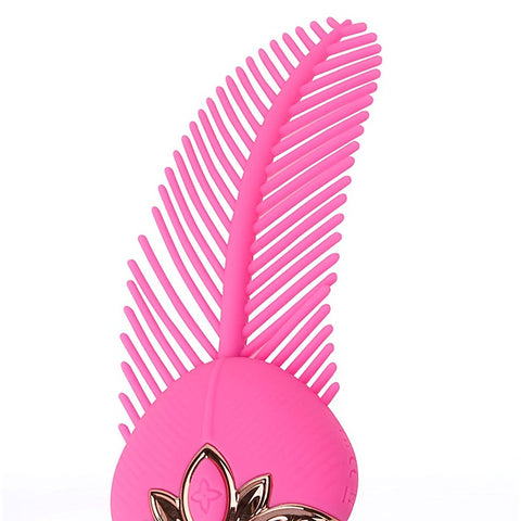 Maia Toys Maia RAYNE USB Rechargeable Vibrator with Feather Stimulation - Personal Massagers