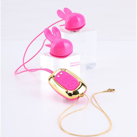 Maia Toys Maia MOLLI Rechargeable Vibrating Nipple Clamps & Necklace - Nipple and Clit Clamps