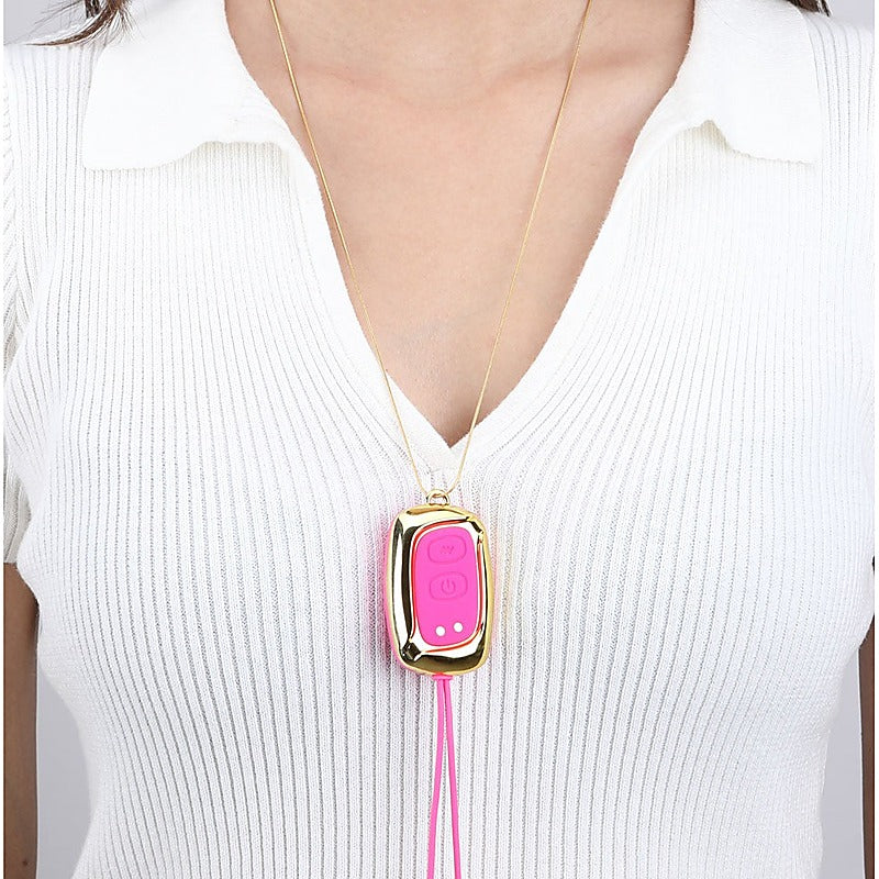 Maia Toys Maia MOLLI Rechargeable Vibrating Nipple Clamps & Necklace - Nipple and Clit Clamps