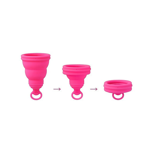 Lily Cup One Collapsible Menstrual Cup by Intimina - Condoms