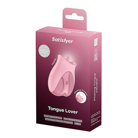 Tongue Lover Rechargeable Clitoral Vibrator by Satisfyer - Clit Ticklers and Pulsators