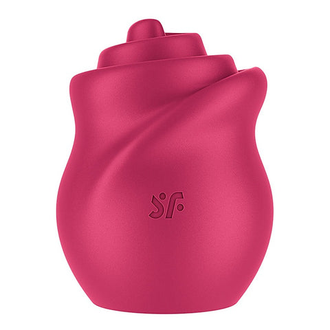 Tongue Twister USB Rechargeable Clit Stimulator by Satisfyer - Clit Ticklers and Pulsators