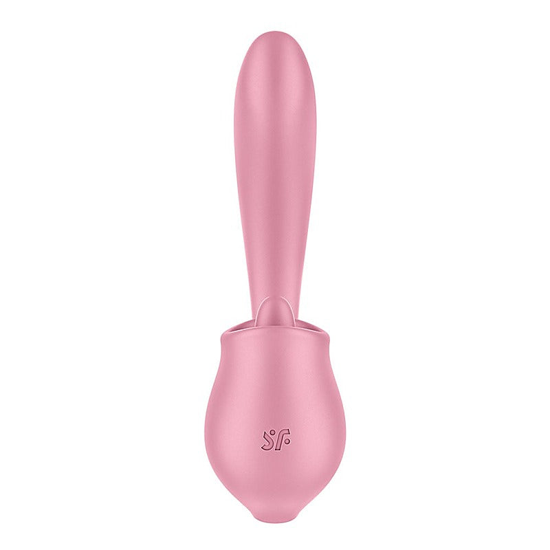 Tongue Genius Vibrator with Clit Stimulator by Satisfyer - Clit Ticklers and Pulsators