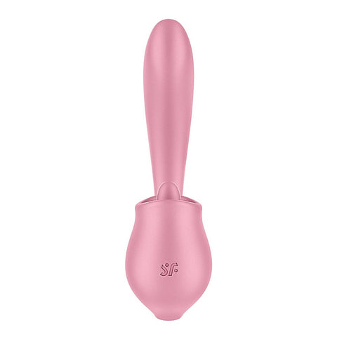 Tongue Genius Vibrator with Clit Stimulator by Satisfyer - Clit Ticklers and Pulsators