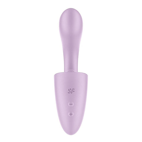 Tongue Expert Vibrator with Clitoral Stimulator by Satisfyer - Clit Ticklers and Pulsators