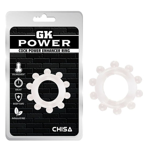 Power Enhancer Male Pleasure Cock Ring by Chisa - Stretchy Cock Rings