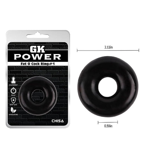 Fat O Erection Enhancer Ball and Cock Ring by Chisa - Stretchy Cock Rings