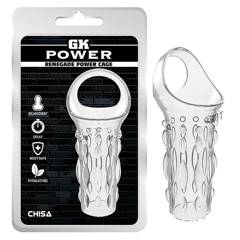 Renegade Men's Pleasure Power Cage by Chisa - Male Chastity