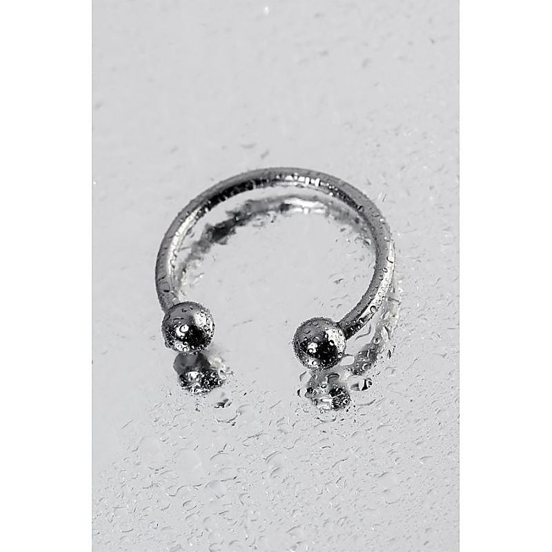 Metal 30mm Penis Erection Enhancer Ring by ToyFa - Steel Cock Rings