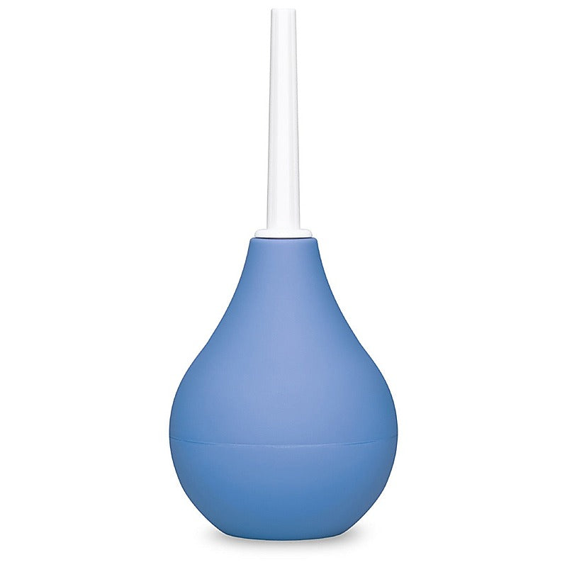 B Vibe Compact Anal Cleansing Enema Douche with Easy Squeeze Bulb - Enemas and Douches