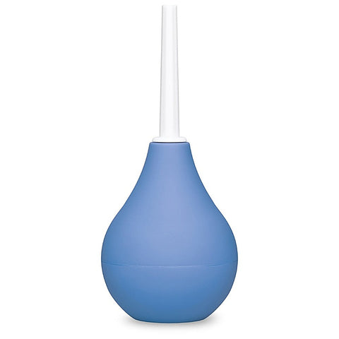 B Vibe Compact Anal Cleansing Enema Douche with Easy Squeeze Bulb - Enemas and Douches