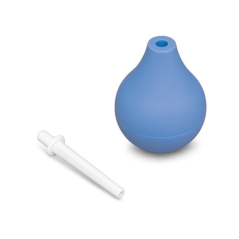 B Vibe Compact Anal Cleansing Enema Douche with Easy Squeeze Bulb - Enemas and Douches