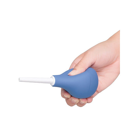 B Vibe Compact Anal Cleansing Enema Douche with Easy Squeeze Bulb - Enemas and Douches