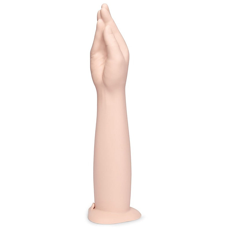 B Vibe Silicone Hand Fisting Dildo With Suction Base 16.5 Inch - Realistic Dildos