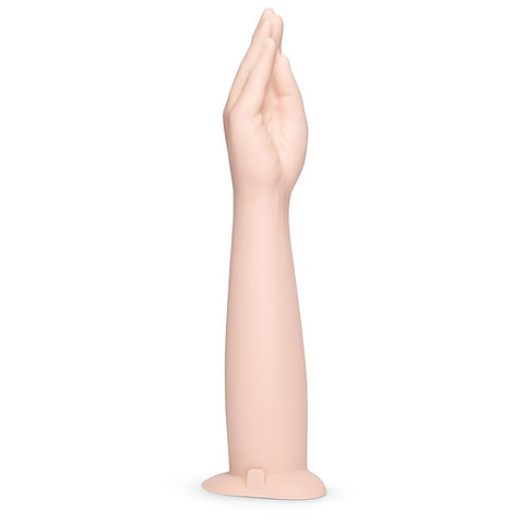 B Vibe Silicone Hand Fisting Dildo With Suction Base 16.5 Inch - Realistic Dildos
