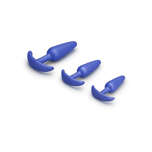Butties Beginner Booty 3-Piece Anal Training Set by B-Vibe - Butt Plugs