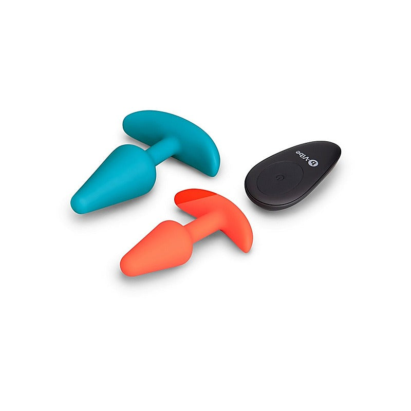 Butties 2 Piece Anal Training Set by B-Vibe - Butt Plugs