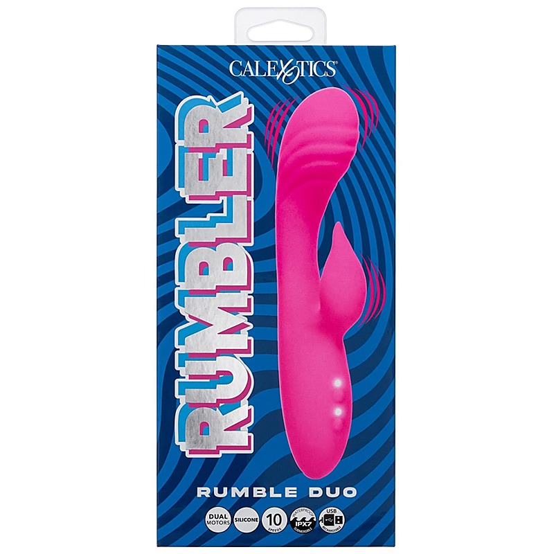 Rumbler Rumble Duo 10 Functions Rabbit Massager - Rabbit Vibrators