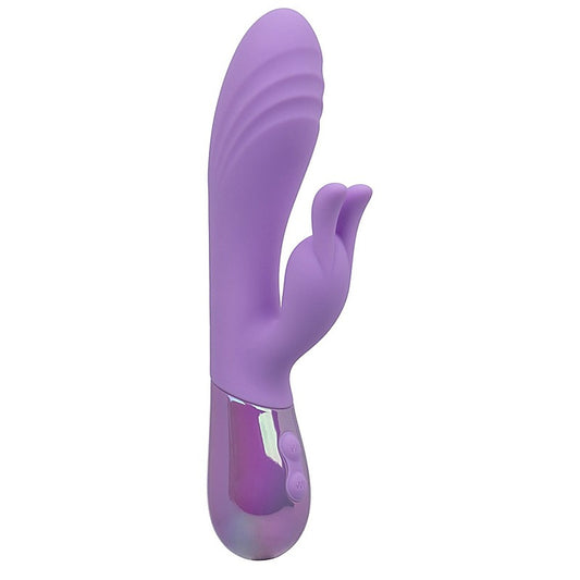Aura Dual Bunny Ears Rabbit Massager by California Exotics - Rabbit Vibrators