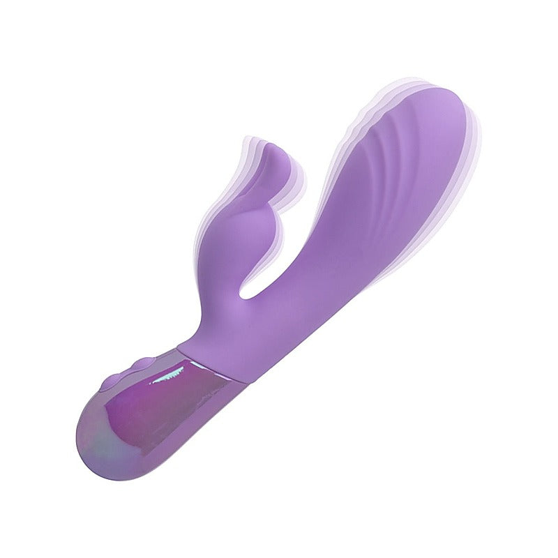Aura Dual Bunny Ears Rabbit Massager by California Exotics - Rabbit Vibrators
