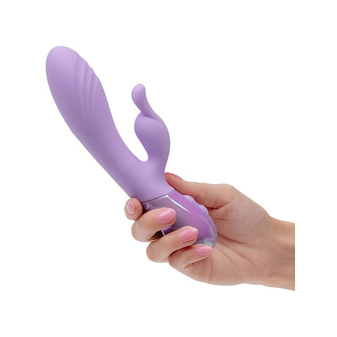 Aura Dual Bunny Ears Rabbit Massager by California Exotics - Rabbit Vibrators