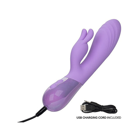 Aura Dual Bunny Ears Rabbit Massager by California Exotics - Rabbit Vibrators