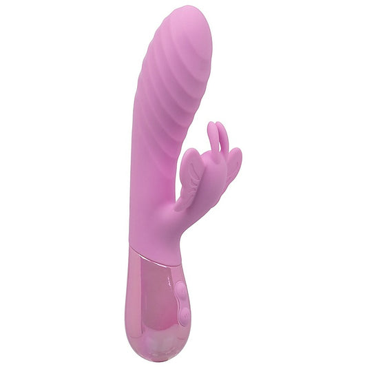Aura Dual Flutter 10 Function Rabbit Vibrator - Rabbit Vibrators