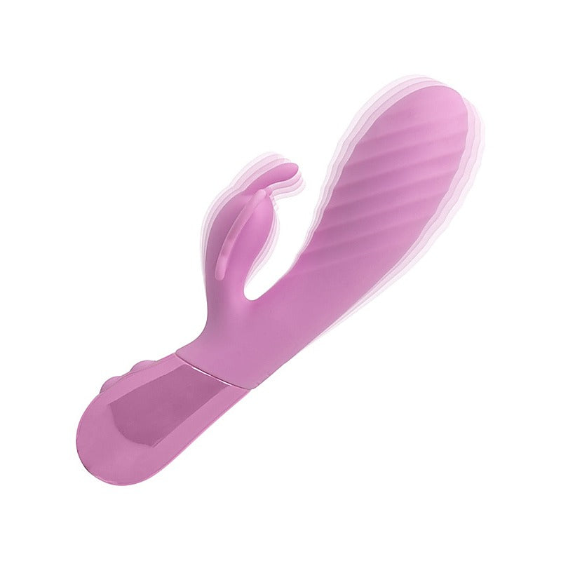 Aura Dual Flutter 10 Function Rabbit Vibrator - Rabbit Vibrators